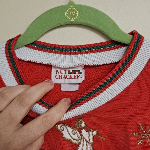 VTG 1992 Nutcracker Merry Christmas Holiday Ugly Sweater Pullover - Picture 6 of 6